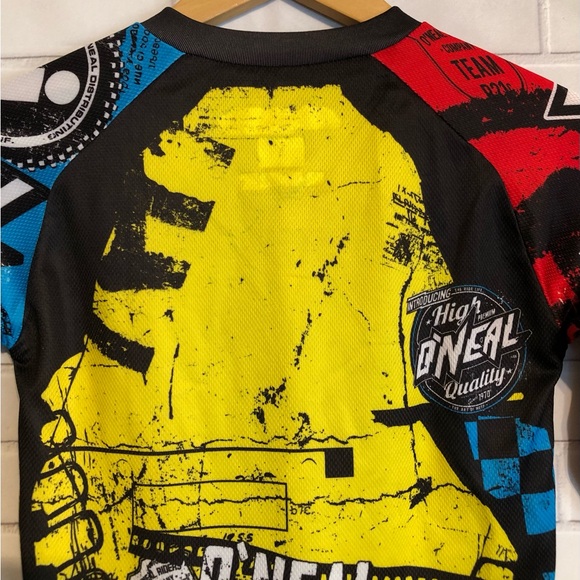 New O'Neal Element Motocross Youth MX ATV Moto Dirt Bike Off Road Jersey S - Picture 10 of 12
